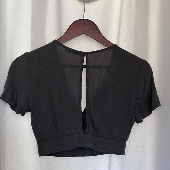 Pull & Bear Open Back Crop - Picture 2 of 2